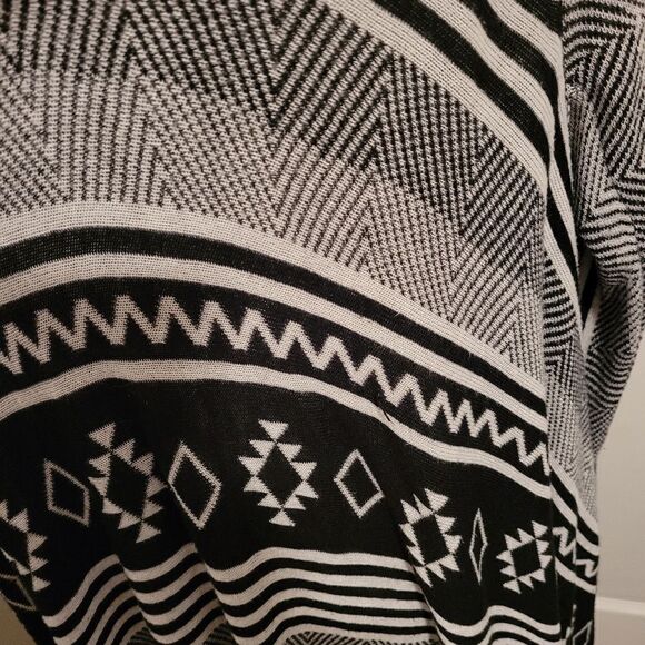 Haute monde geometric open cardigan mohair blend - Picture 4 of 4